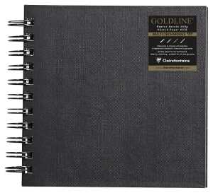 Clairefontaine Sketch Book 15x15 quadr.+ Spiral. w