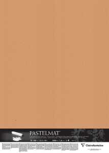 Clairefontaine Pastelmat 70x100cm 5Bl Sienna