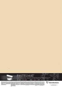 Clairefontaine Pastelmat 70x100cm 5Bl Mais