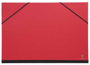 Clairefontaine Zeichenmappe 52x72cm Rot
