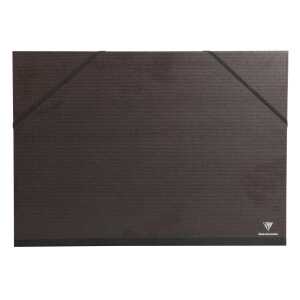 Clairefontaine Zeichenmappe 52x72 Kraft GZ sw