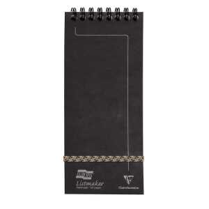 Clairefontaine Listmaker Europa 18x7,6 60Bl sw