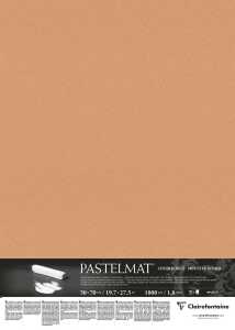 Clairefontaine Pastelmat 50x70cm 5Bl Sienna