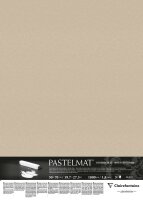 Clairefontaine Pastelmat 50x70cm 5Bl Sand