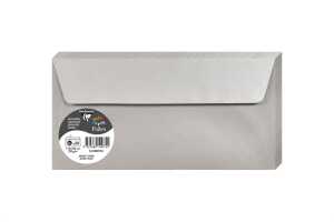 Clairefontaine Umschlag DL Pollen 120g silber