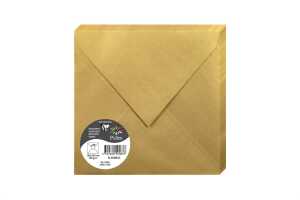 Clairefontaine Umschläge 165x165 gold