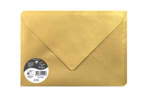 Clairefontaine Umschlag C5 Pollen 120g gold