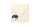 Clairefontaine Umschlag Pollen 140x140 120g elfenb