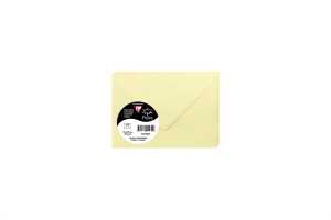 Clairefontaine Umschlag Mini 75x100 120g kanarieng