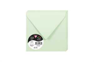 Clairefontaine Umschlag Pollen 140x140 120g grün