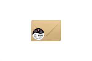 Clairefontaine Umschlag Mini 75x100 120g karamel