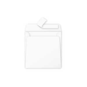 Clairefontaine Umschlag Pollen 165x165 120g weiss 200St