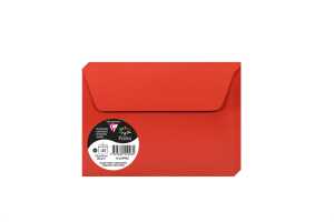 Clairefontaine Umschlag C6 Pollen 120g korallenrot