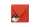 Clairefontaine Umschlag Pollen 140x140 120g ko-rot