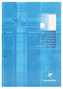 Clairefontaine Kursusblock A4 kari 2fach gel 100Bl