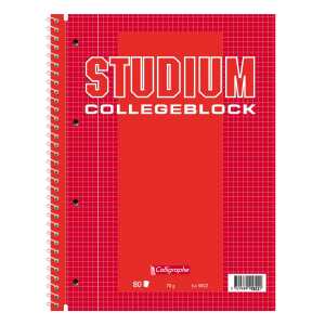 Clairefontaine Collegeblock A4 kariert 1 Rd 80Bl