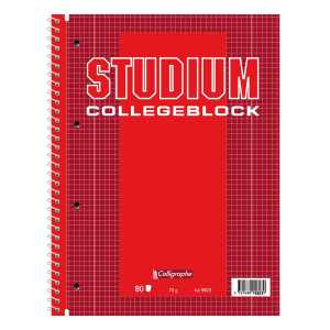 Clairefontaine Collegeblock A4 kariert 2 Rd 80Bl