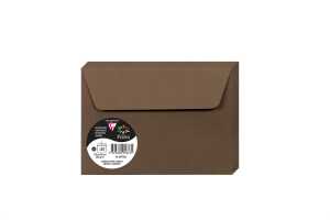 Clairefontaine Umschlag C6 Pollen 120g braun