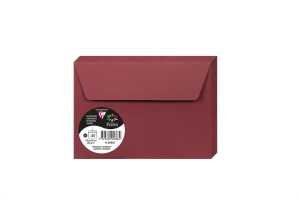Clairefontaine Umschlag C6 Pollen 120g bordeaux
