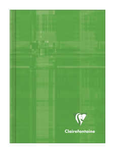 Clairefontaine Kladde A6 starker Deckel kariert 96Bl
