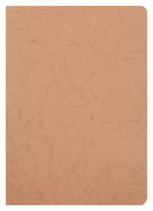 Clairefontaine Heft AgeBag A4 Leinen lin+R 48Bl br