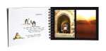 Clairefontaine Reisealbum AgeBag A4 quer lin+bl 40Bl sw