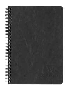 Clairefontaine Spiralbuch AgeBag A5 kar 60Bl sw