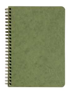 Clairefontaine Spiralbuch AgeBag A5 3T lin 60Bl gn