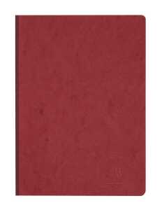 Clairefontaine Heft AgeBag A4 Leinen bl 96Bl rot