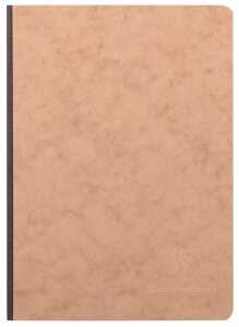 Clairefontaine Heft AgeBag A5 Leinen bl 96Bl br