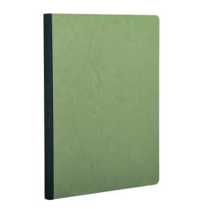 Clairefontaine Heft AgeBag A5 Leinen bl 96Bl gn