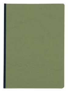 Clairefontaine Heft AgeBag A5 Leinen kar 96Bl gn