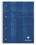 Clairefontaine Konferenzblock A4 liniert m Rd 80Bl