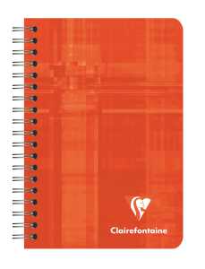 Clairefontaine Spiralheft 9x14 blanco 90Bl
