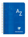 Clairefontaine Registerbuch PP Spir kar 9x14 90Bl