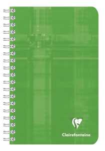 Clairefontaine Spiralheft 11x17 kariert 90Bl