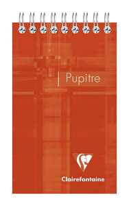 Clairefontaine Spiralblock 85x140 liniert 80Bl