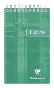 Clairefontaine Spiralblock 103x170 kariert 80Bl