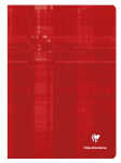 Clairefontaine Heft A4 liniert m Rd 40Bl