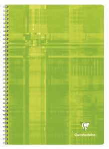 Clairefontaine Spiralbuch A4 Fr-Lineatur 50Bl