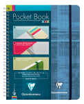 Clairefontaine Pocketbook A5+ mikrop GZ lin 60Bl