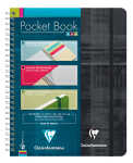 Clairefontaine Pocketbook A5+ mikrop GZ lin 60Bl