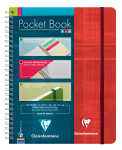 Clairefontaine Pocketbook A5+ mikrop GZ lin 60Bl