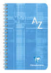 Clairefontaine Registerbuch PP Spir kar 11x17 50Bl