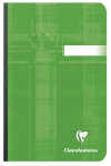 Clairefontaine Notizheft 11x17 gebunden blanco 96Bl