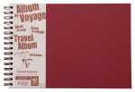 Clairefontaine Reisealbum AgeBag A4 quer lin+bl 40Bl rt