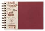 Clairefontaine Reisealbum AgeBag A5 quer lin+bl 40Bl rt