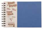 Clairefontaine Reisealbum AgeBag A5 quer lin+bl 40Bl bl