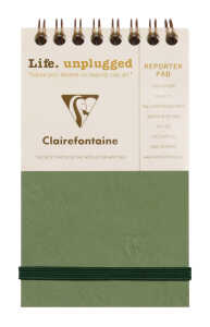 Clairefontaine ReporterPad AgeBag 7,5x12 60Bl lin 42 St
