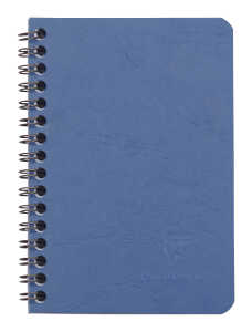 Clairefontaine Spiralbuch AgeBag 9.5x14 lin 50Bl bl